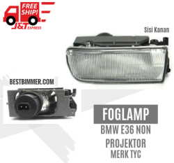 Foglamp BMW E36 Non Projektor Merk TYC - Sisi Kanan