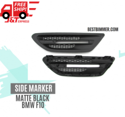 Frame Side Marker Matte Black BMW F10