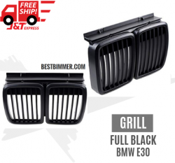 Grill Full Black BMW E30