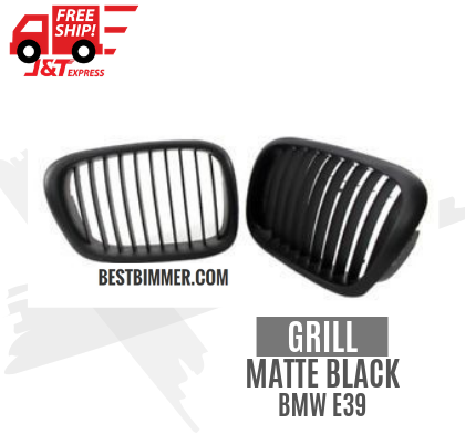 Grill Matte Black BMW E39