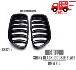 Grill Shiny Black Double Slats BMW F10