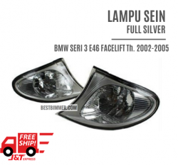 Lampu Sein Full Silver BMW E46 Facelift Th. 2002-2005 – Sisi Kiri