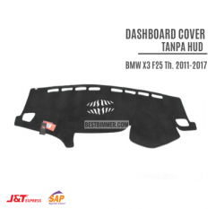 Dashboard Cover Bahan Italian Velvet BMW X3 F25 Th. 2011-2017