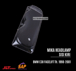 Mika Headlamp Sisi Kiri BMW E38 Facelift Th. 1998-2001
