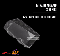 Mika Headlamp Sisi Kiri BMW E46 Pre Facelift Th. 1998-2001
