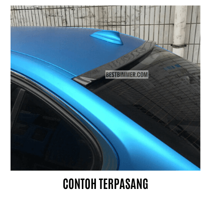 Roof Spoiler Carbon BMW F30 Th. 2012-UP