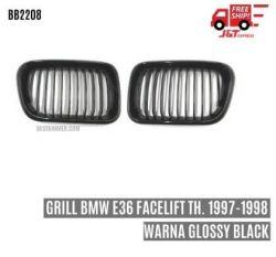 Grill BMW E36 Facelift Th. 1997-1998 Warna Glossy Black